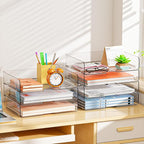YKLSLH 4 Trays Paper Organizer Letter Tray - Image 4