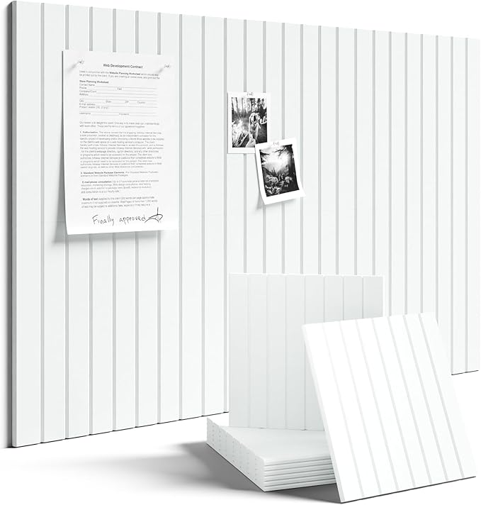 Large Felt Bulletin Board 36"x24" Cork Board Alternative by FLUXYNARA