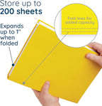 Blue Summit Supplies Hanging File Folders, 25 Reinforced Hang Folders, Designed - Image 3