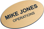 Custom Engraved Name Tag Badges – Personalized Identification by ProvidenceEngraving