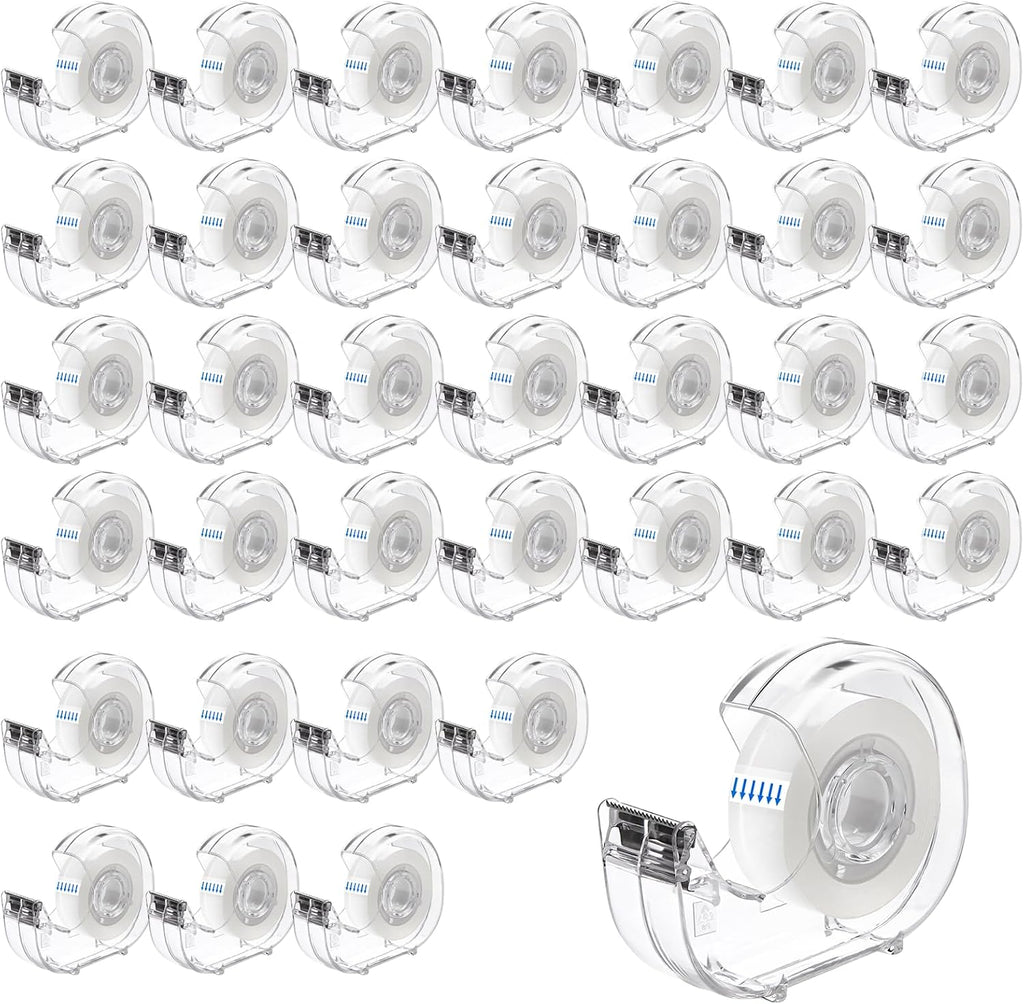 JEFURE 36 Pcs Transparent Tape
