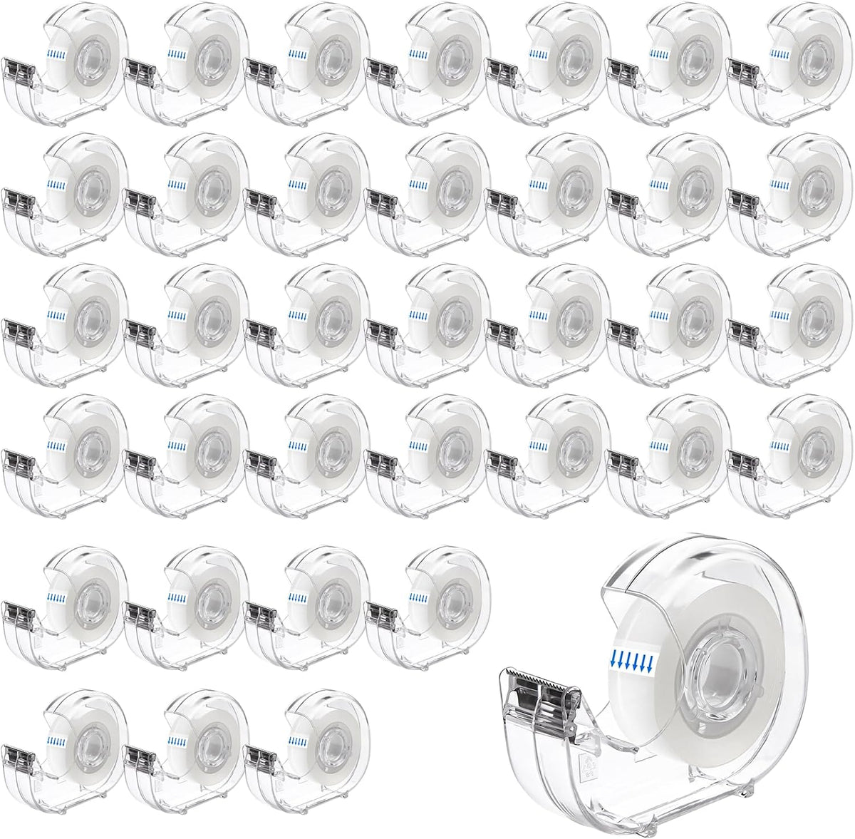 JEFURE 36 Pcs Transparent Tape