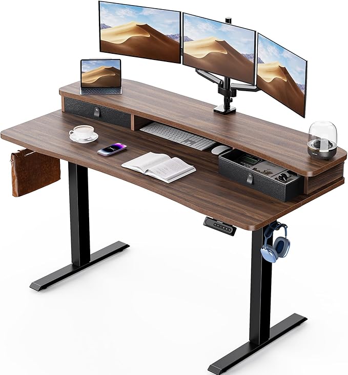 HUANUO 60″ x 30″ Electric Standing Desk by HUANUO