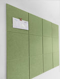 DECORITA Felt Wall Tiles | Large Cork Board Alternative | Aesthetic Felt
