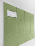 DECORITA Felt Wall Tiles | Large Cork Board Alternative | Aesthetic Felt by DesignerManufacturerofInnovativeBulletinBoardSolutionsforHomeOffice