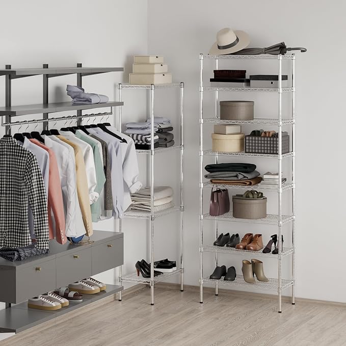 Regal Altair 14" Deep x 30" Wide x 86" Height Wire Shelving Kit | 8-Tier | NSF - Image 5