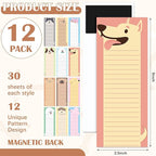 Gersoniel 12 Packs Magnetic Notepads - Image 2