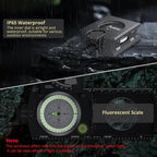 Anbte Compass Hiking Survival, IP65 Waterproof Metal Compass - Image 2