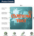 Custom Sign, Custom Street Sign, 11 Font Colors, 13 Font Styles, 4 Hole Options - Image 6