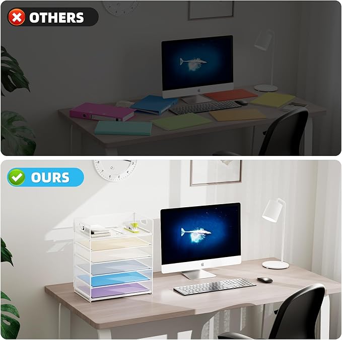 Marbrasse 2 Pack Desk Organizer - Image 5