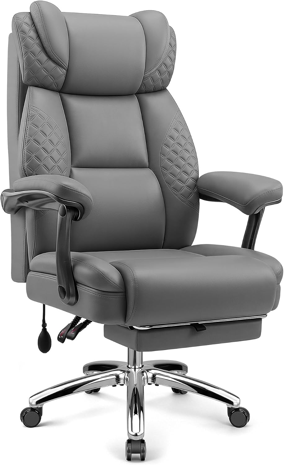 Office Desk Chair with Footrest, Big and Tall Executive Office Computer Chair...