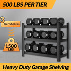 metal garage storage shelves heavy duty shelving unit, package contents