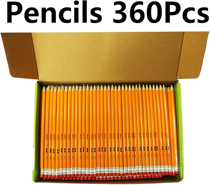 S & E TEACHER'S EDITION 360pcs Pre-sharpened Pencils - Image 3