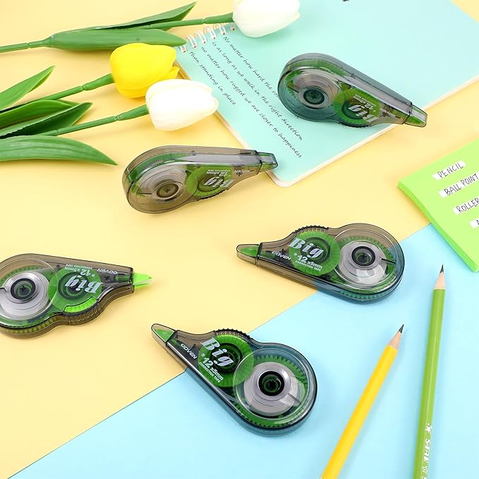 Yexiya 100 Pcs Correction Tapes Original Correction Wide Eraser Applicator Easy - Image 5