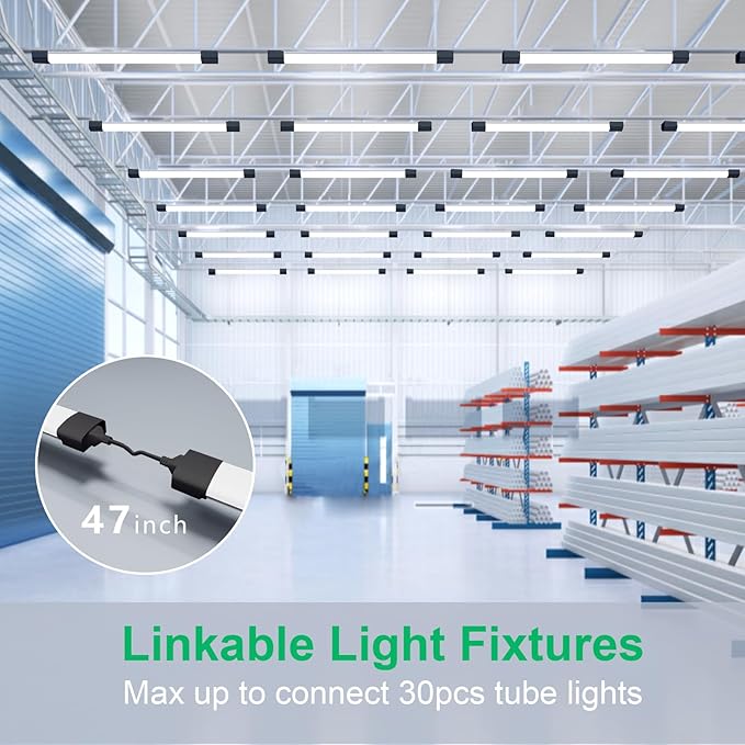Modlicht Plug in Light Fixture 2FT Linkable 5000K Under Cabinet Lighting - Image 4
