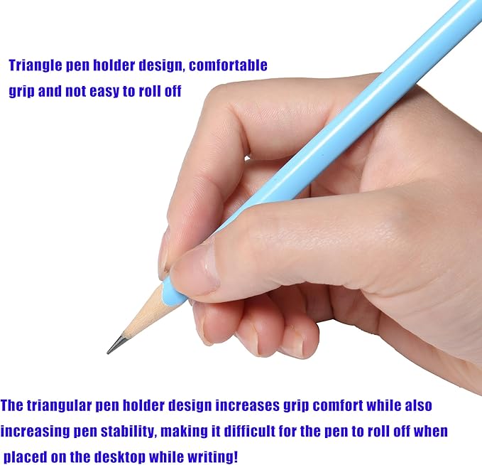 Jsehchya 50PCS Triangular Grip Wooden cased Pencils - Image 4