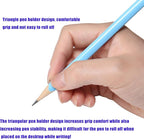 Jsehchya 50PCS Triangular Grip Wooden cased Pencils - Image 4