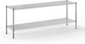 Regal Altair 18" Deep x 72" Wide x 27" Height Wire Shelving Kit | 2-Tier | NSF