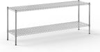 Regal Altair 18" Deep x 72" Wide x 27" Height Wire Shelving Kit | 2-Tier | NSF by Regal+Altair