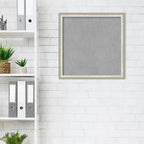 Amanti Art Silver Framed Magnetic Board 22x22 Medium Vision Board - Image 5
