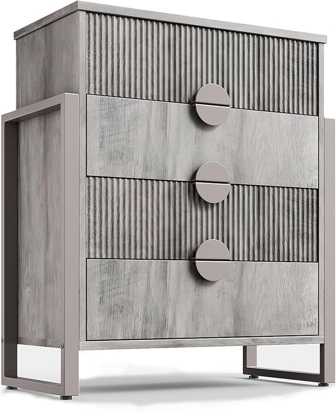 LGHM Fluted Dresser for Bedroom by WelcometoLGHMHome