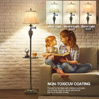 Traditional LED Floor Lamp - Image 4
