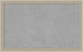 Amanti Art Silver Framed Magnetic Board 28x44 Large Vision Board by AmantiArt