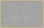 Amanti Art Silver Framed Magnetic Board 28x44 Large Vision Board by AmantiArt