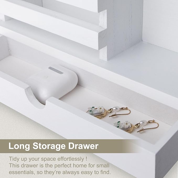 Lucundm Key Holder Wall Mount, Mail Holder - Image 3