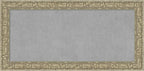 Amanti Art Silver Framed Magnetic Board 27x55 Oversize Vision Board by AmantiArt