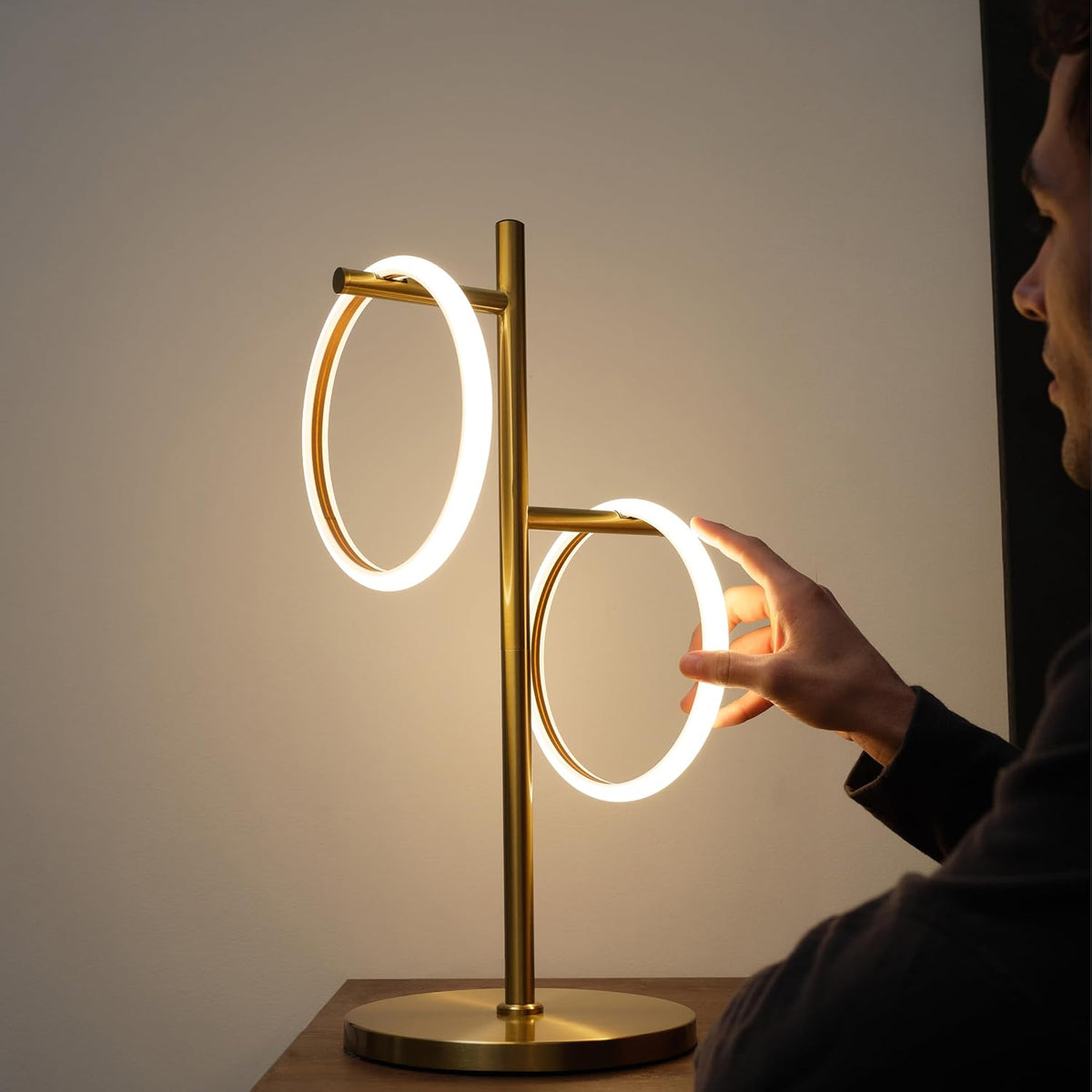 Brightech Saturn Table Lamp, Great Living Room Decor, Desk Tree Lamp for Offi...
