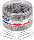 Vinaco Paper Clips Non Skid, Durable & Rustproof, Coated Paperclip Great by LightingMadeSimple