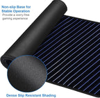 Gaming Mouse Pad, 31.5x15.7 inch Large Extended Computer Keyboard Mouse Mat - Image 4