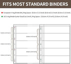 5 Sheets 10 Pages Postage Stamp Album Pages, 5 Pockets 7.7x 1.97in Stamp - Image 3