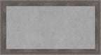 Amanti Art Grey Framed Magnetic Board 15x27 Small Vision Board by AmantiArt