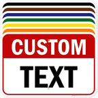 Custom Sign, Custom Sign for Business, Indoor/Outdoor use. 12x18 Inches by MySignCenter
