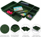 Welaxy Desk drawer organizer bins shallow trays felt storage desktop box - Image 5