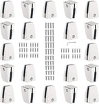 KSWLOR 20 PCS Office Desk Partition Support Bracket, Desk Divider Clamp by KSWLOR