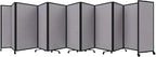 Versare Room Divider 360 Portable Wall Partition | Folding Panels | Large by VERSARE