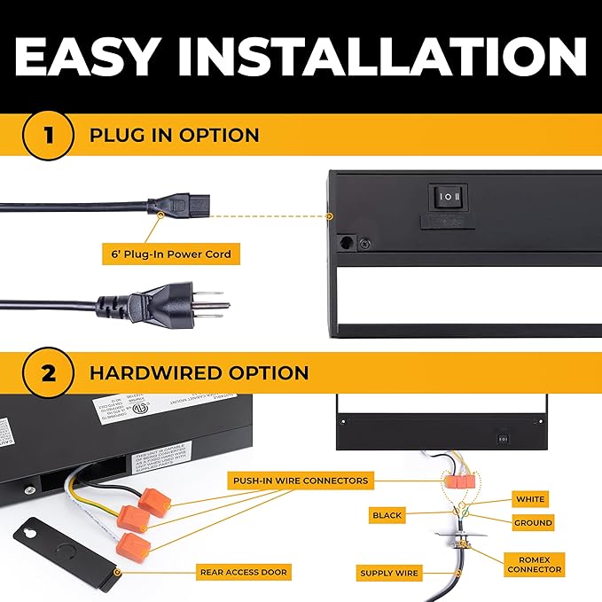 LED Under Cabinet Lighting Hardwired - Image 7
