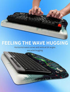 KUOSGM Ergonomic Wave Wrist Rest - Image 3