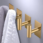 VAEHOLD Wall Towel Hooks, Heavy Duty Sticky Holder Waterproof Towel Hooks - Image 2