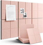 Fluxynara Large Felt Bulletin Board 36" x 24"Cork Board Alternative-6 Pack by FLUXYNARA
