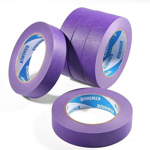 KIWIHUB Purple Painters Tape, DIY Crafting, Decoration and School Projects - Image 2