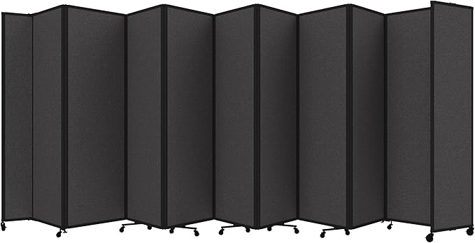 Versare Room Divider 360 Portable Wall Partition | Folding Panels | Large by VERSARE
