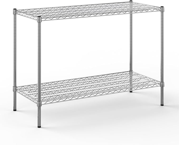 Regal Altair 21" Deep x 48" Wide x 34" Height Wire Shelving Kit | 2-Tier | NSF by Regal+Altair