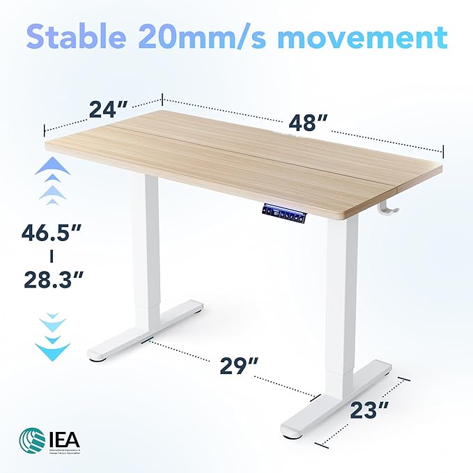 HUANUO AI-Powered Electric Standing Desk - Image 2