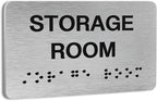 Storage Room Signs for Business and Office Sign, ADA Signs by Flyangle