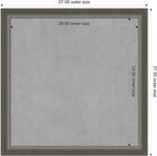 Amanti Art Silver Framed Magnetic Board 27x27 Medium Vision Board - Image 4