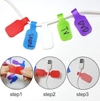 32-Pack Reusable Cable Labels - Image 3